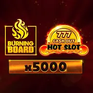 Hot Slot: 777 Cash Out Burning Board